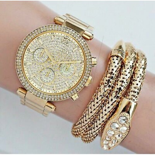 Michael Kors Parker MK5856 Gold Watch 