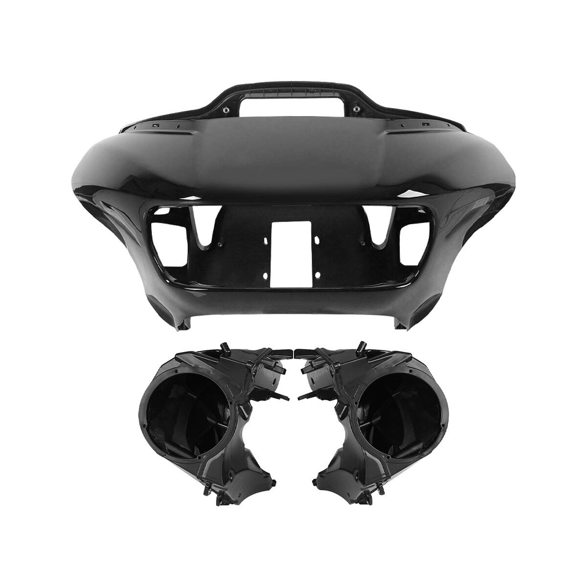 Inner Outer Fairings Speaker Covers Fit For Harley Road Glide 15