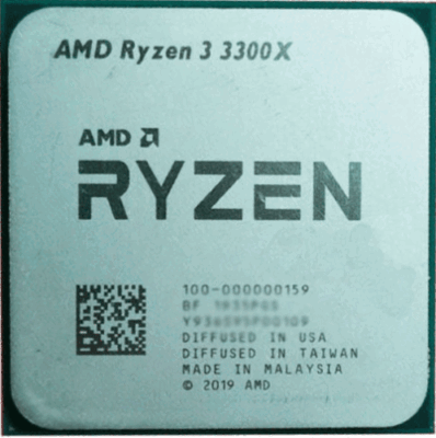 CPU AMD Ryzen 3 3300X CPU Amazon.com: AMD Ryzen 3 3300X 4-Core, 8-Thread Unlocked