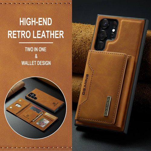 For Samcung GalaxyS24 Plus S22 Ultra S23 Leather Zipper Magnetic Wallet Case - Picture 62 of 72