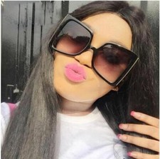 Gafas Lentes Para Mujeres Grande De Sol Nuevo Women Sunglasses Big Large Shades