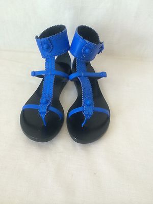 BALENCIAGA PARIS ARENA GLADIATOR COBALT ROYAL NAVY