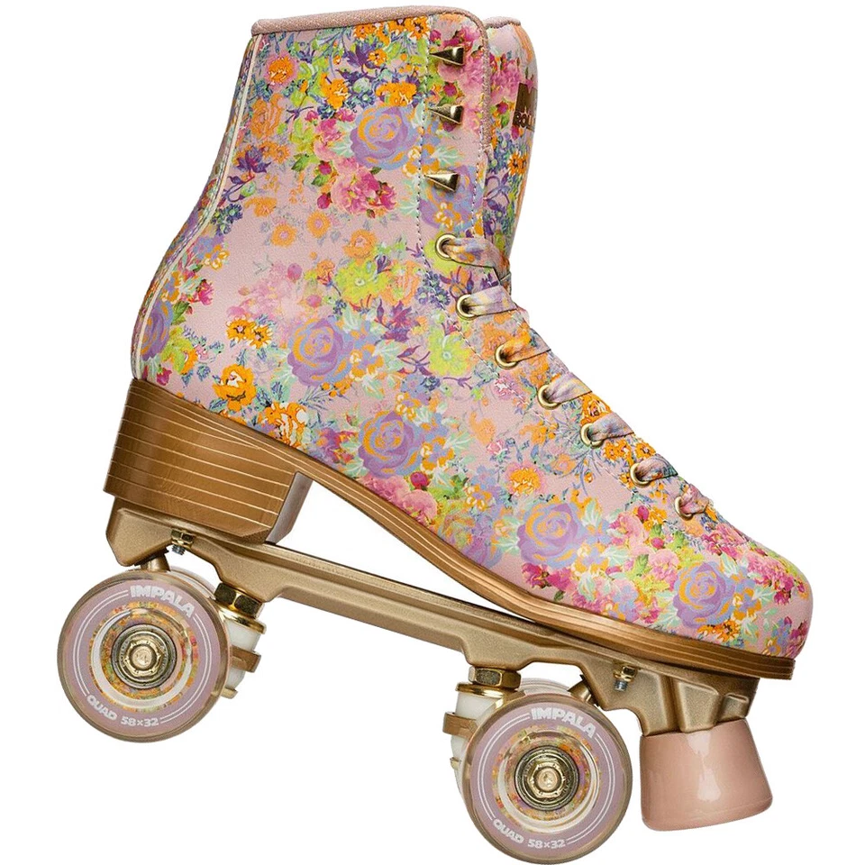 Impala Quad Skates Cynthia Rowley Rollschuhe Rollerskates Artistik Blumenmuster