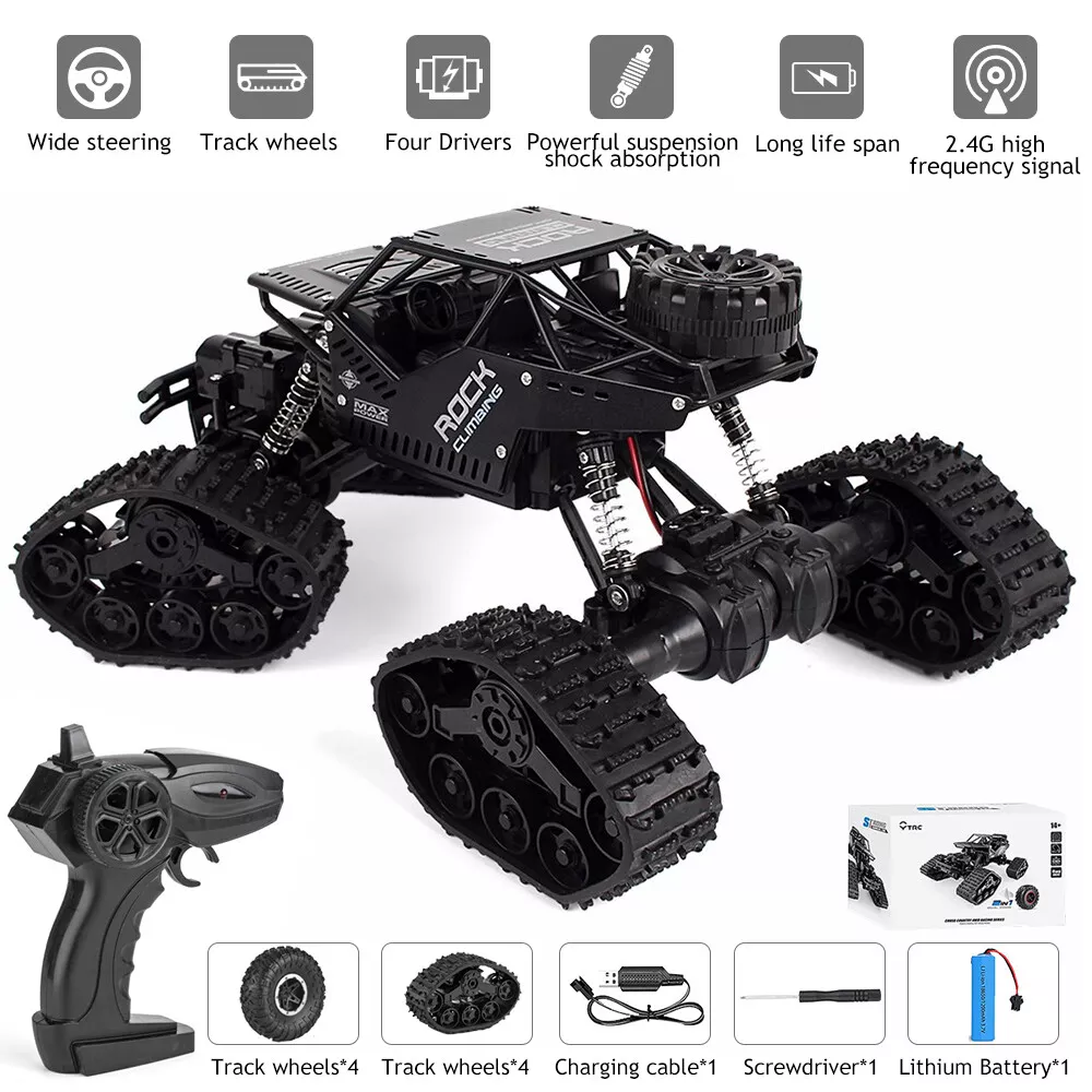 Carro A Control Remoto Monster Truck Para Niños Y Grandes Bateria  Recargable