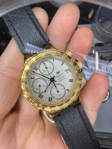 Raymond Weil Referenza 7715 Automatic Chronograph Gold Case PL - Imagen 6 de 12