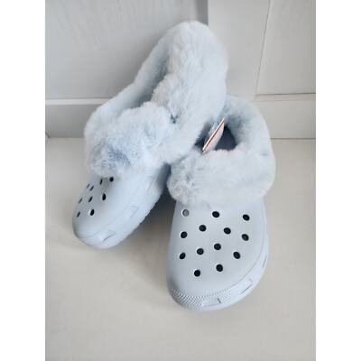 Crocs Unisex Classic Mammoth Clog Light Blue Womens 11/ Mens 9