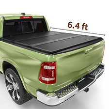 6.4ft Hard 3-fold Tonneau Cover For 2003-2026 Dodge Ram 1500 2500 3500 W Lamp 6.4ft Hard 3-fold Tonneau Cover For 2003-2026 Dodge Ram 1500 2500 3500 W Lamp
