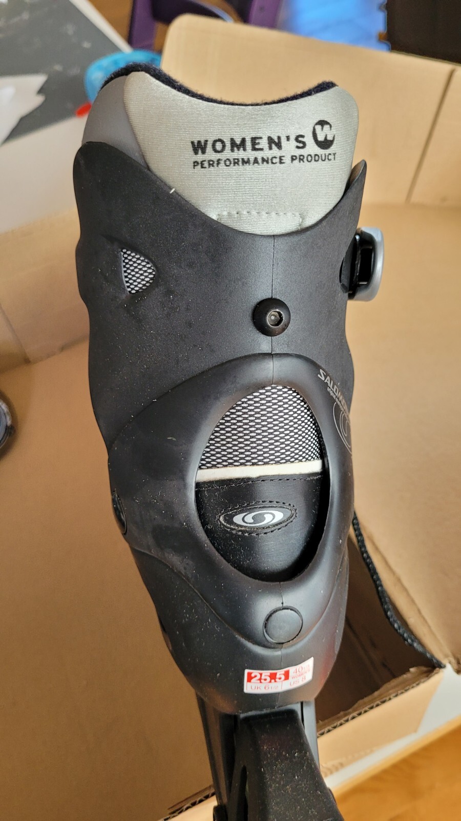 inline skates Damen 40, Salomon, Schwarz, Grau eBay