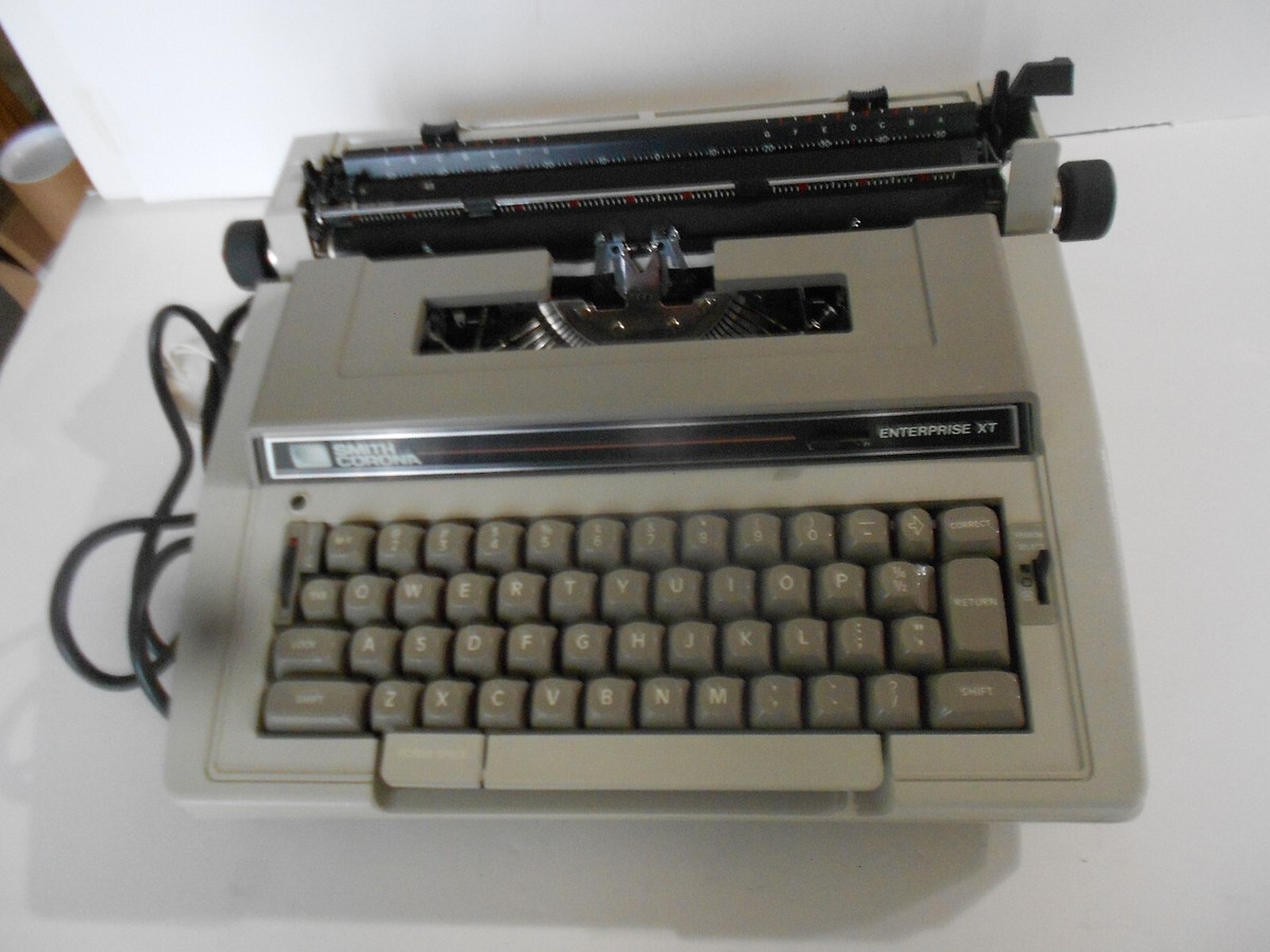 Smith Corona Enterprise XT Correcting Portable Electric Typewriter