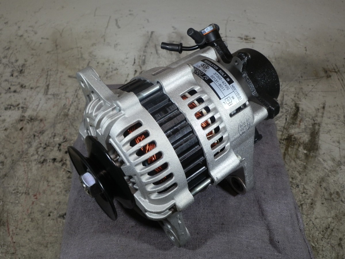 alternator kia pregio van rebuilt (17mm outlet) 37300-4Z400