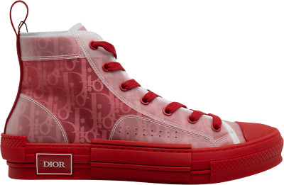dior high tops red