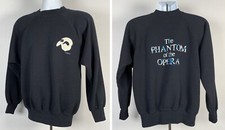 Vintage Phantom of the Opera Sweatshirt Glow In The Dark Large 50/50 USA made