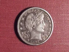 1897-O BARBER QUARTER - FULL SHARP LIBERTY, SCARCE DATE IN GRADE, NICE!!