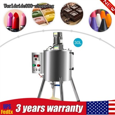 Heating Mixing Filling Machine 30L Stirring Tank Lipstick Paste Filler