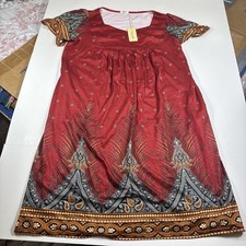 New XL Ekouaer Black Short Sleeve Pajama Nightgown