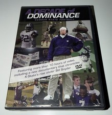 A Decade Of Dominance: Kansas State Football DVD 3 Disc Box Set Bill Snyder