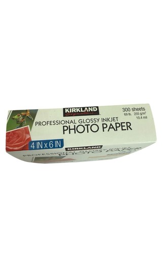 Kirkland Signature 4 x 6 Professional 69 Lb Glossy Inkjet Photo Paper 300 Sheets - 第 3/3 張圖片