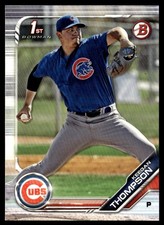 2019 Bowman Prospects Keegan Thompson Chicago Cubs #BP-90
