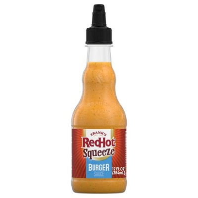 Frank's RedHot Burger Sauce, Squeeze Bottle, Creamy, 12 Fl Oz (Pack of 1) 