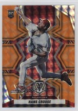 2022 Panini Mosaic Rookies Reactive Orange Mosaic Prizm Hans Crouse #236 10c7