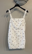 Forever 21 White Dress with cherry Design Size Large