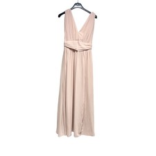 Lulu's Women Pink Heavenly Hues Blush Maxi Dress Size Small