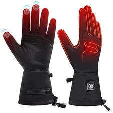 Heated Gloves for Women Rechargeable Waterproof,Machine Washable Winter Elect...