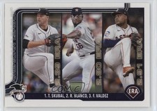 2025 Topps Series 1 League Leaders Tarik Skubal Ronel Blanco Framber Valdez 0za6