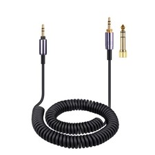 WH-1000XM5 Cable Coiled Aux Cord for Sony WH-1000XM6, WH-CH720N Headphones  ...