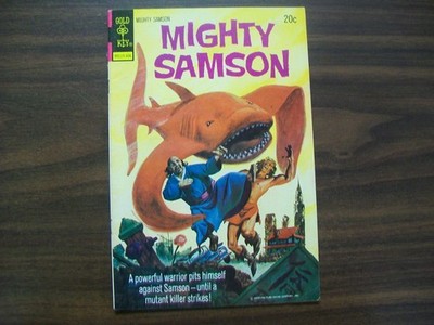 Mighty Samson Comics #24 By Gold Key (1974) Very Good Condition