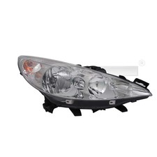 Scheinwerfer Hauptscheinwerfer rechts H7/H1 für Peugeot 207 CC WD_ WA_ WC_ WK_