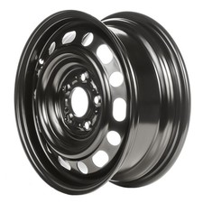 64891 Reconditioned Factory OEM Steel wheel 15x6 Black Full Painted