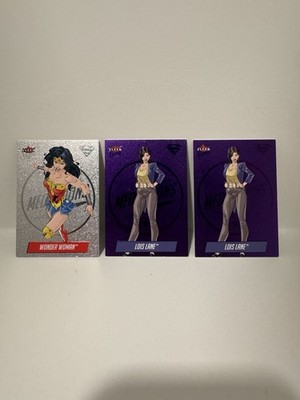 2026 Fleer Ultra Superman SP Medallions Lot 3 1X Wonder Woman & 2X Lois Lane