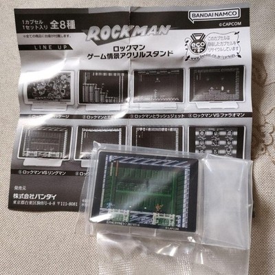 Mega Man Game Scene Acrylic Stand  Mega Man vs Ring Man  Bandai  8 Types