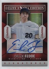 2014 Panini Elite Extra Edition Prospects Auto 52/399 Erick Fedde #18 Auto 0kf1