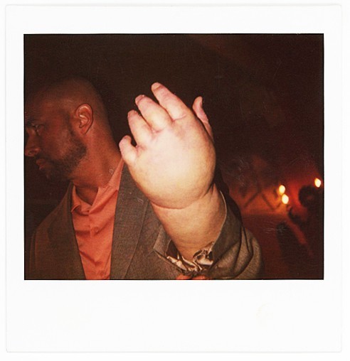 -X-FILES- The Lone Gunmen TV Prop Continuity Polaroid Photo - David Palffy
