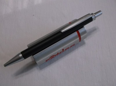 RARE ROTRING BASE LINE MATTE BLACK BALLPOINT PEN