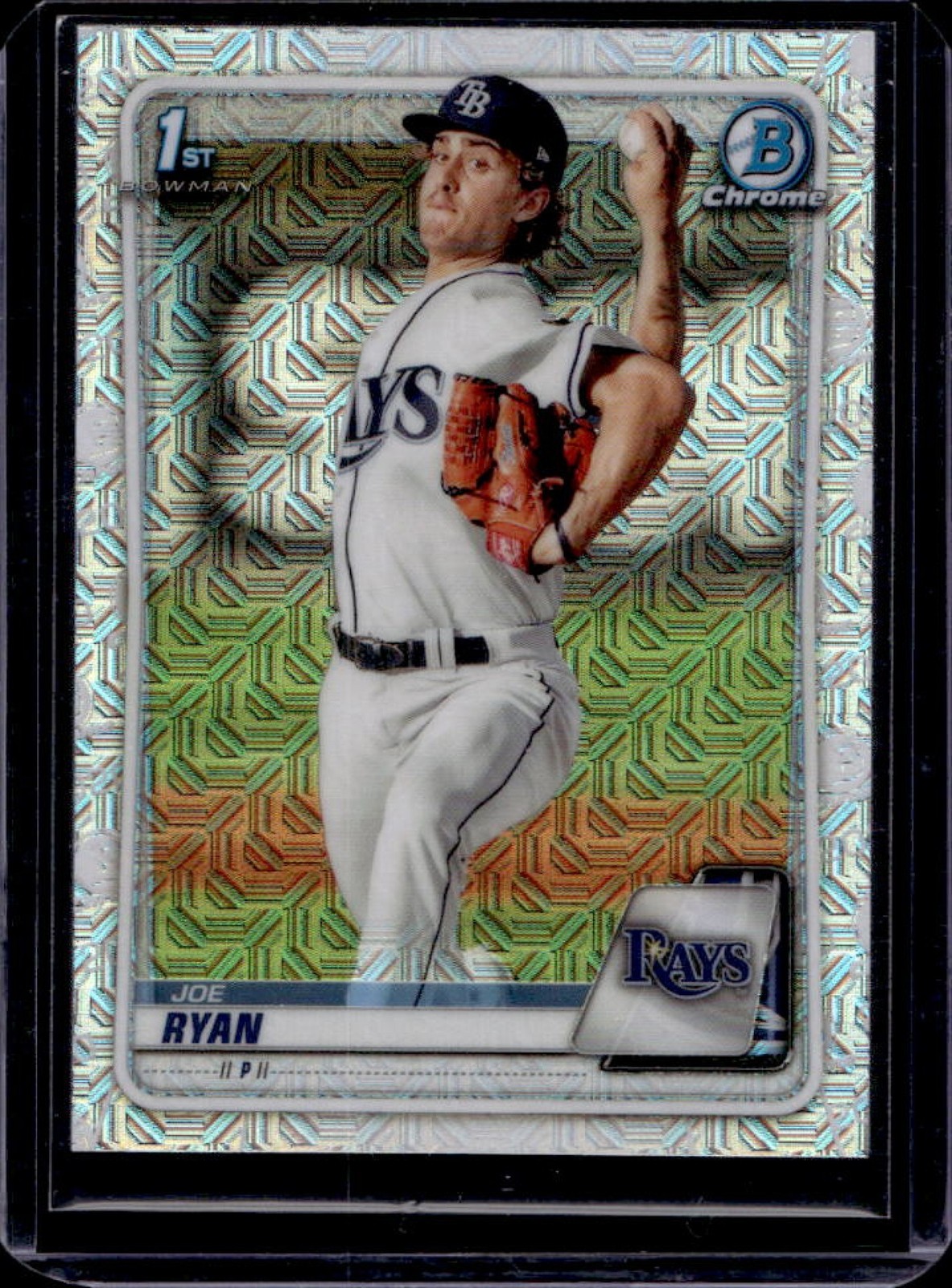 2020 Bowman Joe Ryan Chrome Mega Box 1st Prospect Refractor #BCP-117 Rays