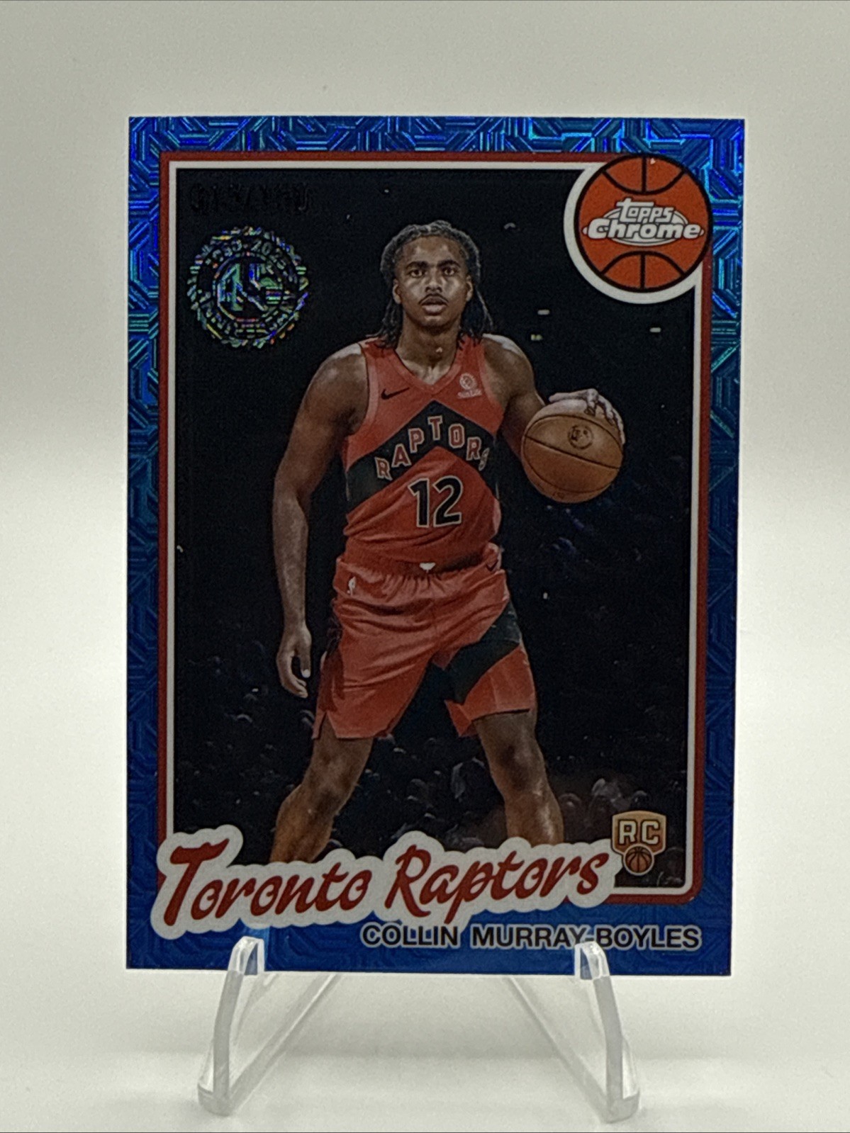 2025-26 Topps COLLIN MURRAY-BOYLES 45th Anniversary Chrome Blue Mojo #CMB! #/150