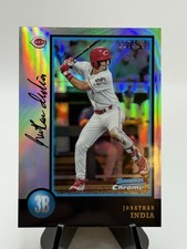 2018 Jonathan India Bowman Chrome Draft #'d /250 1998 20th Anniversary - Reds