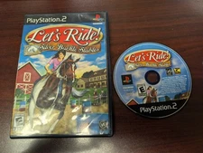 Lets Ride Silver Buckle Stables (PlayStation 2 PS2) CASE AND DISC ONLY