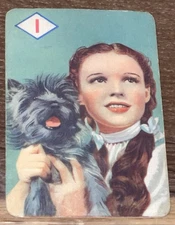 1940 Castell Bros. Ltd. WIZARD OF OZ Dorothy Rookie Card  Wicked Glinda Elphaba