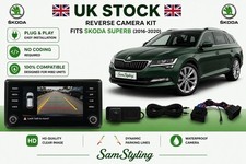 Skoda SUPERB MK3 2016-2020 MQB Full Reverse Camera Retrofit Kit No Coding