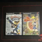 Sony Computer Entertainment PS2 Game Lot Ratchet & Clank Jak and Daxter