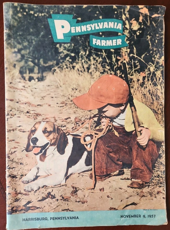 Vintage Pennsylvania Farmer Magazine November 9, 1957