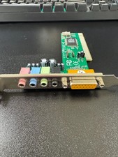 C-Media CMI8738 PCI Sound Card 4 Channel Audio MIDI Game Port L-8738-4C