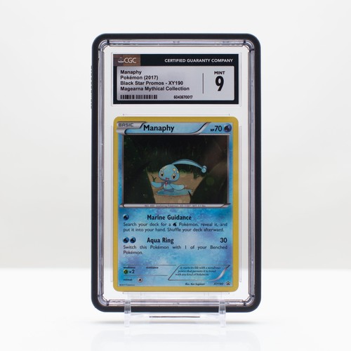 Manaphy graded CGC 9 for sale on eBay
