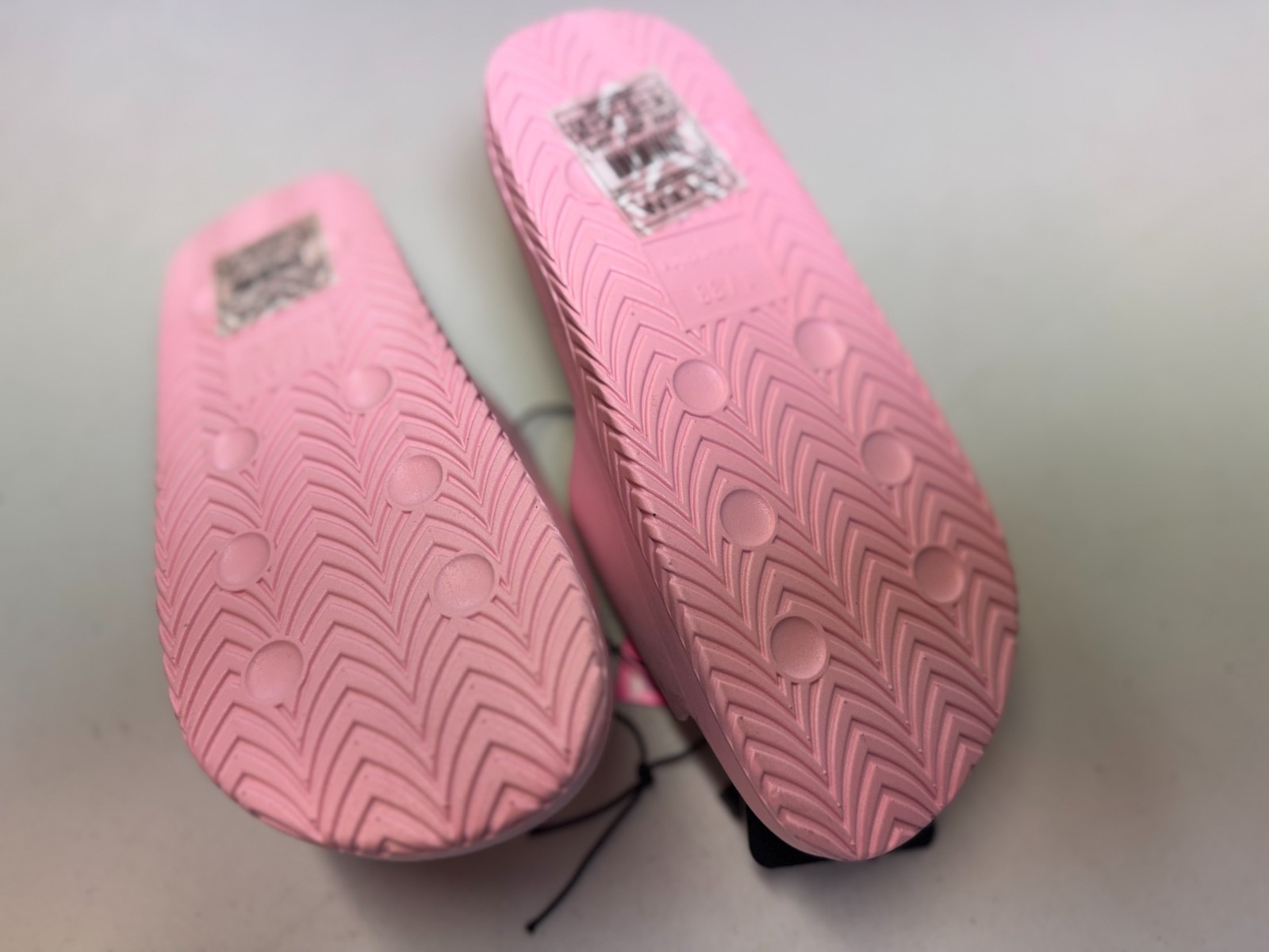 Hot Tuna Kids Slider Sandals Pink Floral Slides Summer Shoes UK 1 EU 33 image 4