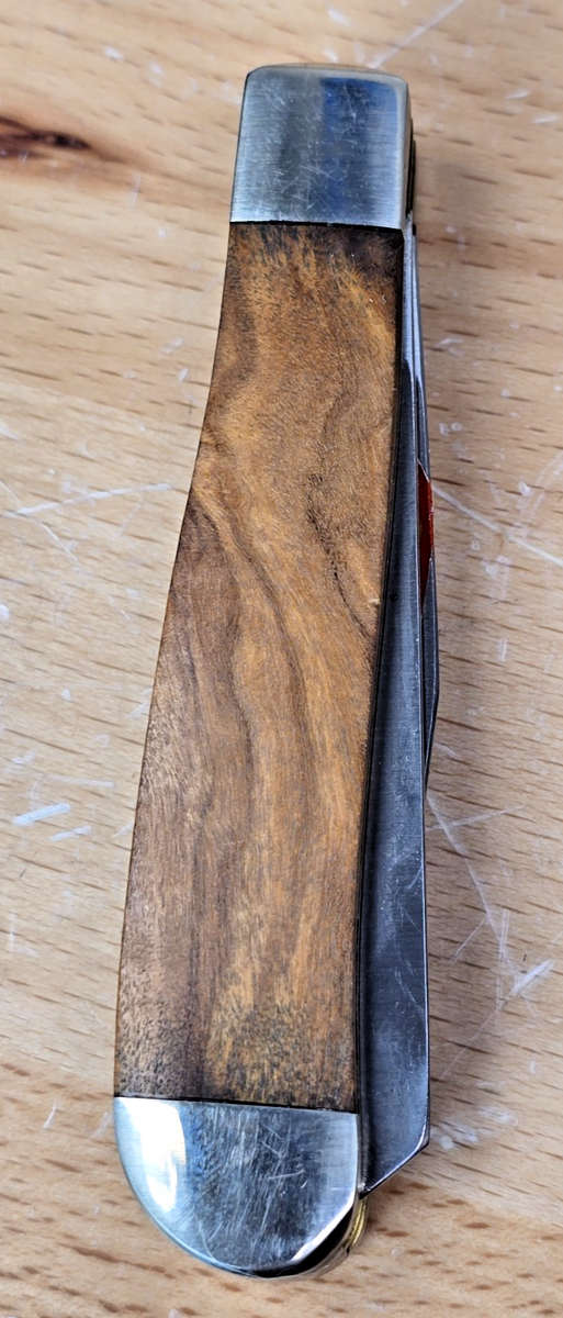 PUMA-WERK 48 0631 Trapper Wood Handle Pocket Knife Germany NIB NOS