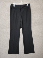The Limited Cassidy Fit Dress Pants Women 4 Black Bootcut Leg Stretch NEW